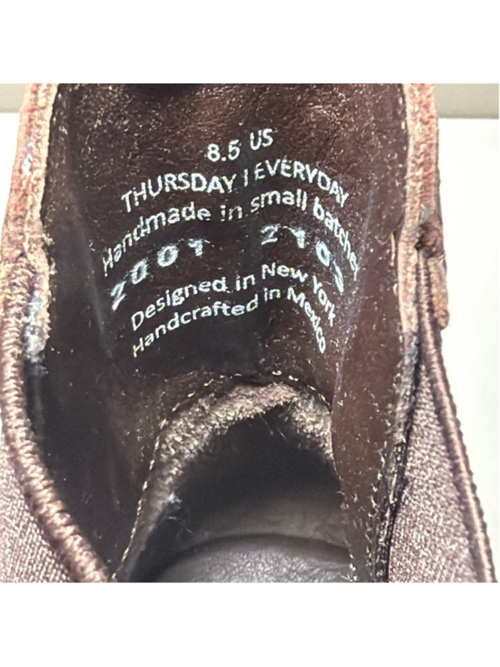 Thursday Boot Company Women's Brown Legend Bootie 8.5 - Picture 4 of 9